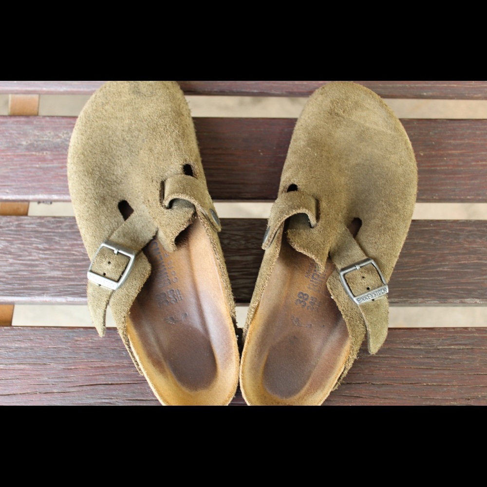 Birkenstock Suede Clogs